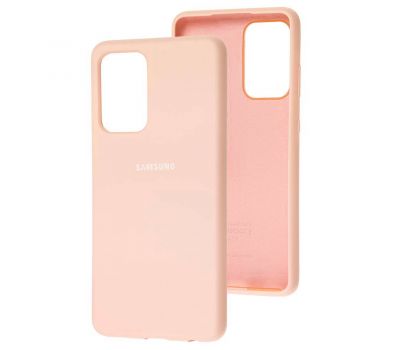 Чохол для Samsung Galaxy A52 Silicone Full рожевий / pudra