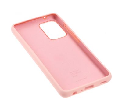 Чохол для Samsung Galaxy A52 Silicone Full рожевий / pink 3207079