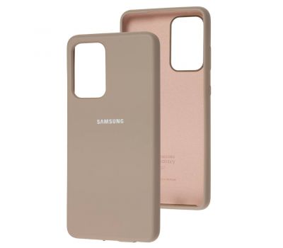 Чохол для Samsung Galaxy A52 Silicone Full сірий / lavender