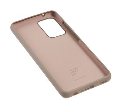 Чохол для Samsung Galaxy A52 Silicone Full сірий / lavender 3207086