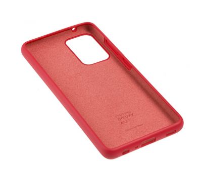 Чохол для Samsung Galaxy A52 Silicone Full червоний / rose red 3207091