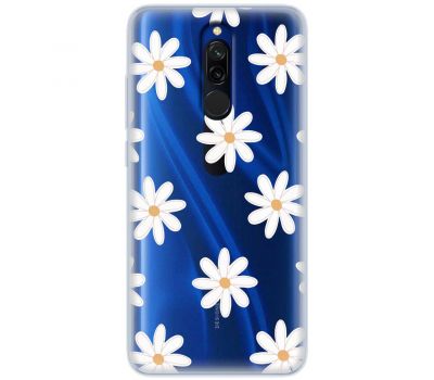 Чохол для Xiaomi Redmi 8 Mixcase квіти патерн ромашок