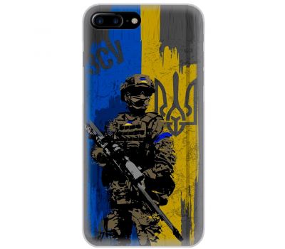 Чохол для iPhone 7 Plus / 8 Plus MixCase патріотичні український воїни