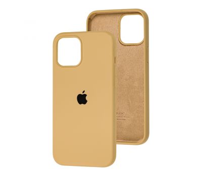 Чохол для iPhone 12 mini Silicone Full золотистий / gold