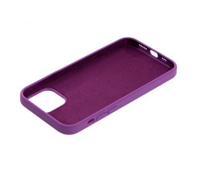 Чохол для iPhone 12 mini Silicone Full фіолетовий / grape 3207581