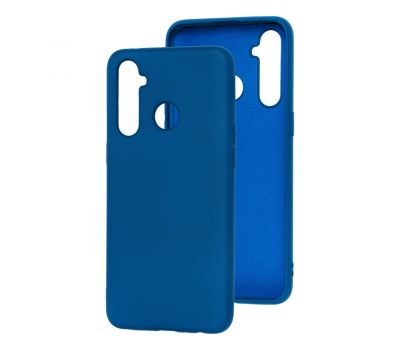 Чохол для Realme 5 Pro Silicone Full синій