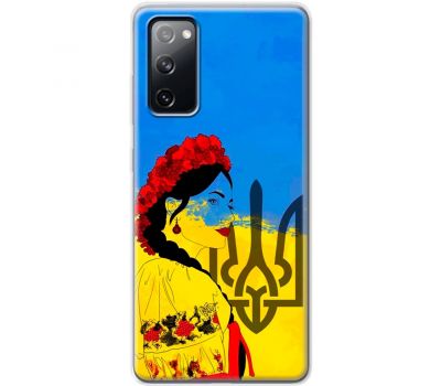 Чохол для Samsung Galaxy S20 FE (G780) MixCase патріотичні українка у вишиванці