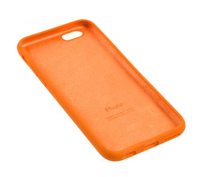 Чохол для iPhone 6/6s Silicone Full помаранчевий / papaya 3210461
