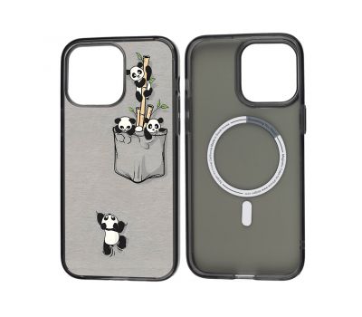 Чохол для iPhone 13 Pro MixCase MagSafe мультяшні мультяшні панди