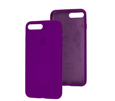 Чохол для iPhone 7 Plus / 8 Plus Silicone Full фіолетовий / grape 3211549