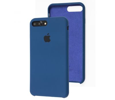Чохол Silicone для iPhone 7 Plus / 8 Plus case navy blue