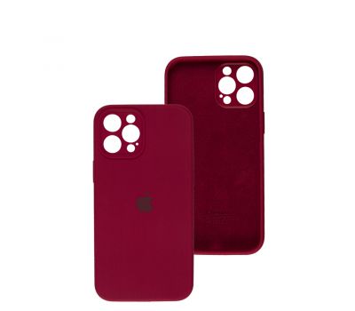 Чохол для iPhone 12 Pro Max Square Full camera rose red