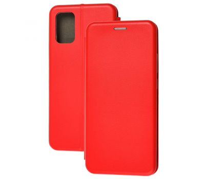 Чохол книжка Premium для Samsung Galaxy A02s / A03s червоний 3214609