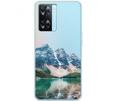 Чохол для Oppo A57s Mixcase Blue Mountain