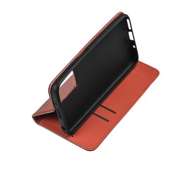 Чохол книжка для Xiaomi Redmi 10 Black magnet червоний 3214375