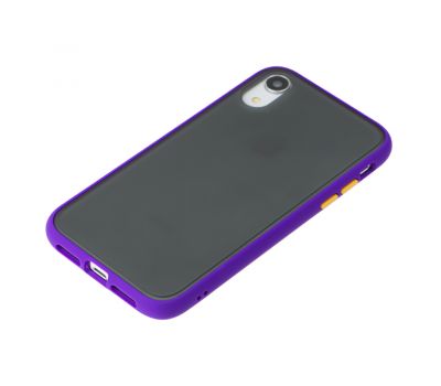 Чохол для iPhone Xr "LikGus Maxshield" фіолетовий 3217301