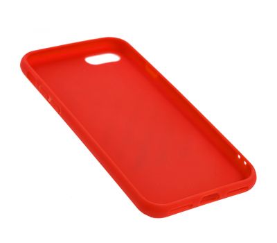 Чохол для iPhone 7 / 8 off-white leather червоний 3217330