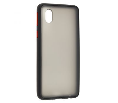 Чохол для Samsung Galaxy A01 Core (A013) LikGus Maxshield чорний / червоний