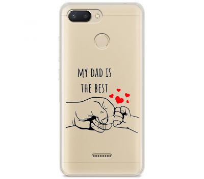 Чохол для Xiaomi Redmi 6 MixCase День батька My DAD is the Best