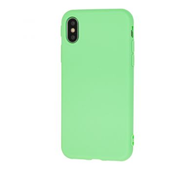 Чохол для iPhone X / Xs Matte зелений