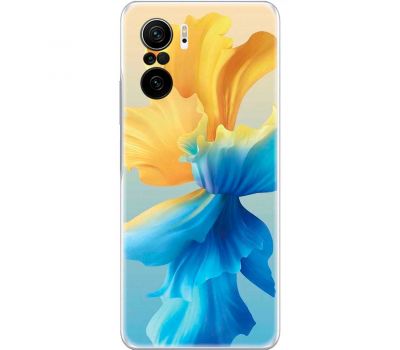 Чохол для Xiaomi Poco F3 MixCase патріотичні квітка України