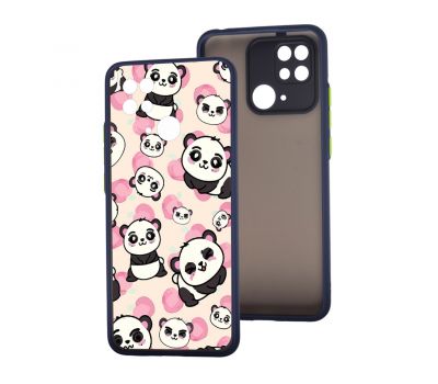 Чохол для Xiaomi Redmi 10C MixCase мультики panda love