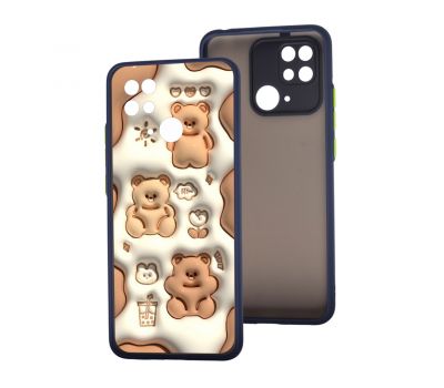 Чохол для Xiaomi Redmi 10C MixCase мультики bears