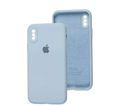 Чохол для iPhone X / Xs Slim Full camera sky blue