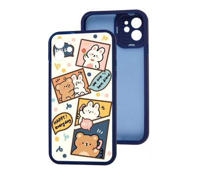 Чохол для iPhone 12 MixCase LikGus мультики happy everyday