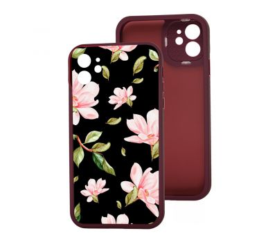 Чохол для iPhone 12 MixCase LikGus квіти рожеві квіти