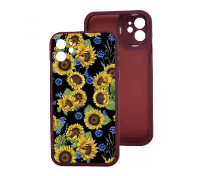 Чохол для iPhone 12 MixCase LikGus квіти соняшники