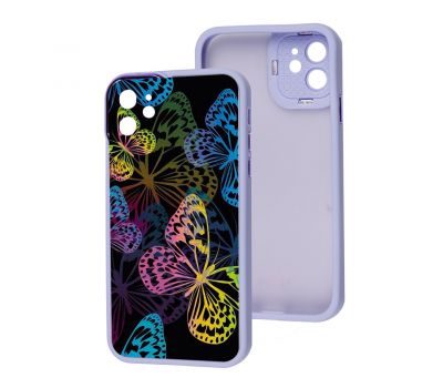 Чохол для iPhone 12 MixCase LikGus метелики неонові