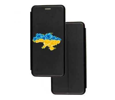 Чохол-книжка Samsung Galaxy A04 (A045) з малюнком чорний держава Україна