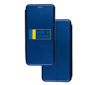 Чохол-книжка Samsung Galaxy A04 (A045) з малюнком синій made in Ukraine
