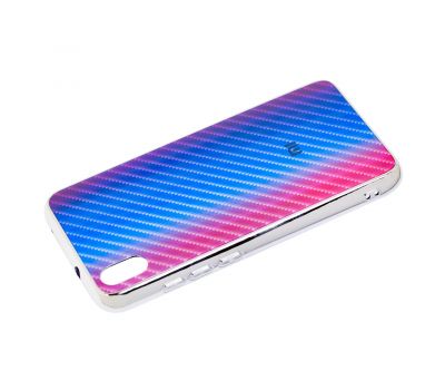 Чохол для Xiaomi Redmi 7A Carbon Gradient Hologram синій 3226045