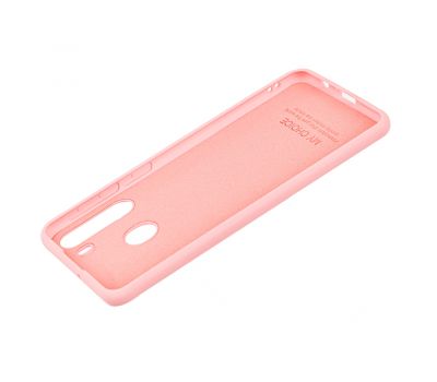 Чохол для Samsung Galaxy A21 (A215) Silicone Full світло-рожевий 3227068