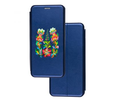 Чохол-книжка Samsung Galaxy A04 (A045) з малюнком квітучий Тризуб