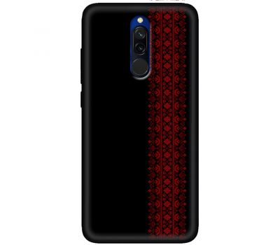 Чохол для Xiaomi Redmi 8 MixCase патріотичні червоний колір вишиванки