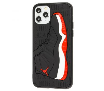 Чохол для iPhone 11 Pro Sneakers Brand jordan чорний/червоний