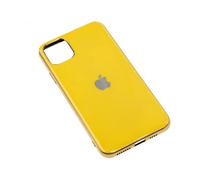 Чохол для iPhone 11 Pro Max Silicone case (TPU) жовтий 3232437