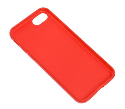 Чохол для iPhone 7/8 імітація металу червоний 3236008