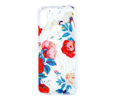 Чохол для Xiaomi Redmi Note 7 / 7 Pro Flowers Confetti "троянда"