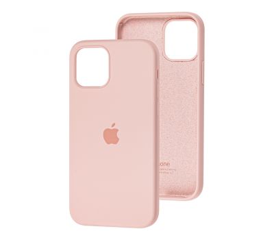 Чохол для iPhone 12 mini Silicone Full pink sand