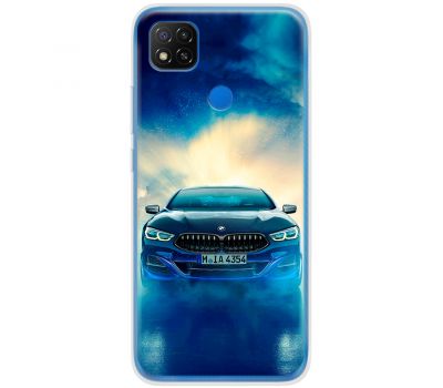 Чохол для Xiaomi Redmi 9C MixCase машини bmw і туман