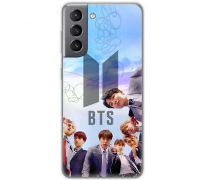 Чохол для Samsung Galaxy S21 FE (G990) MixCase BTS вигляд знизу