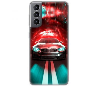 Чохол для Samsung Galaxy S21 FE (G990) MixCase машини атомна bmw