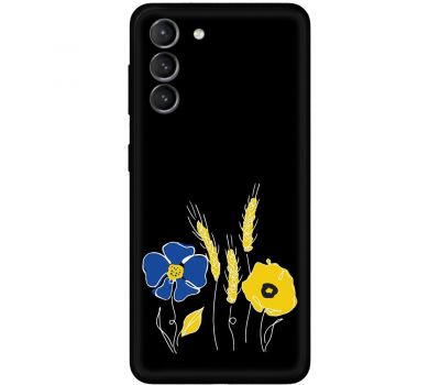 Чохол для Samsung Galaxy S21 FE (G990) MixCase патріотичні квіти україни