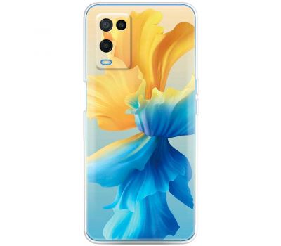 Чохол для Oppo A54 MixCase патріотичні квітка України