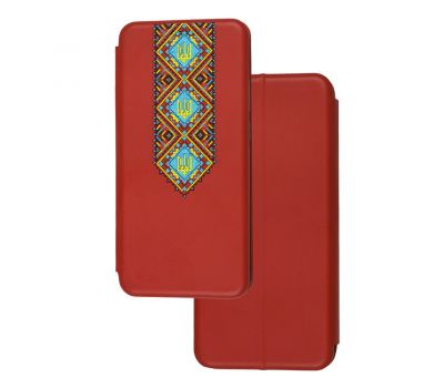 Чохол-книжка Xiaomi Poco С40 з малюнком Українська вишивка