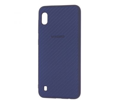Чохол для Samsung Galaxy A10 (A105) Carbon синій